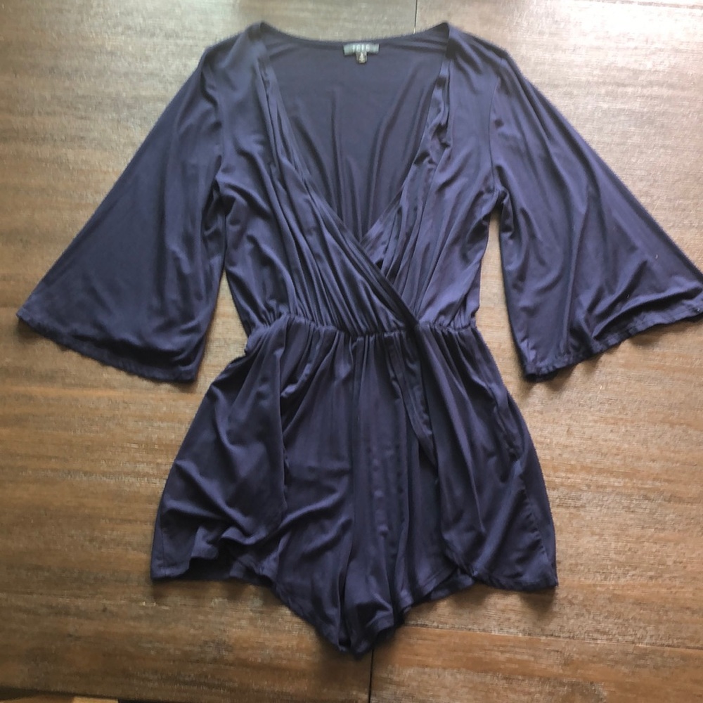 Blue TCEC Small Romper